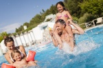 Kinderhotel Gartenhotel Moser am See in Montiggl/Eppan