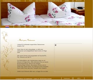 Webseite von Landgasthaus “Zur Kupferkanne” in Kobern - Gondorf