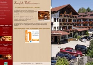 Webseite von Ferienhotel Eibl-Brunner in Frauenau