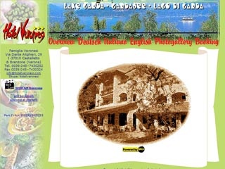Webseite von Hotel Veronesi in Castelletto di Brenzone (VR)