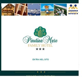 Webseite vom familienfreundlichen Hotel Pinetina Mare in Pinarella Cervia (RA)
