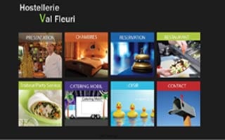 Webseite vom familienfreundlichen Hostellerie Val Fleuri in Mersch