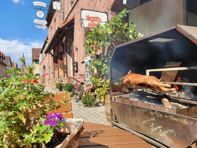 Motorrad Hotel Hotel Drei Lilien in Werbach