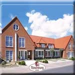 das Motorrad Hotel Hotel Rosenburg in Husum