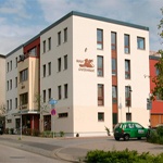 das Motorrad Hotel Backpacker Hotel GreifenNest in Rostock