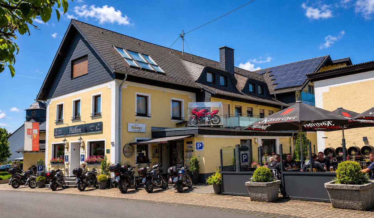 Motorradhotel Hotel Hüllen in Barweiler - Nähe Nürburgring