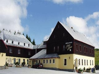 Motorrad Berggasthof Neues Haus in Oberwiesenthal in Erzgebirge