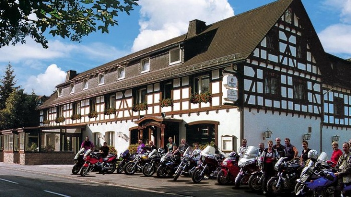 Hotel for Biker Landgasthaus Zum wilden Zimmermann in Hallenberg in Sauerland