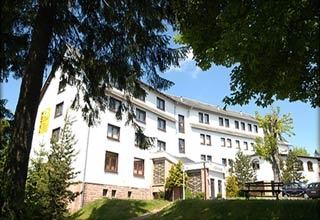Motorrad Hotel Zum GrÃ¼ndle in Oberhof in ThÃ¼ringer Wald