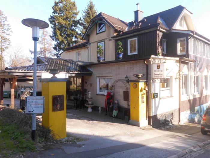 Motorrad Hotel Sonnenberg-SchlÃ¶Ãchen in Braunlage in Harz
