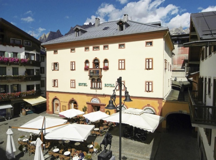 Fahrrad Royal Hotel Cortina in Cortina d Ampezzo in Dolomiten