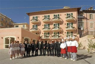 Fahrrad Hotel Toscana Spa, Wellness & Fitness in Alassio in Ligurischen Riviera