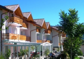 Fahrradfahrer Hotel Da Remo in Tann