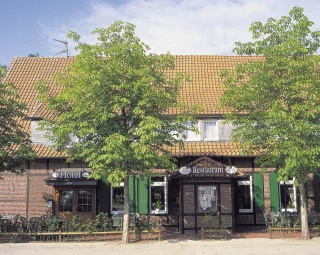 Fahrradfahrer Hotel Restaurant Kloppendiek in Vreden