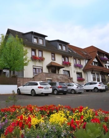  Fahrradtour übernachten im Landgasthof Rhönsicht in Kalbach-Heubach 