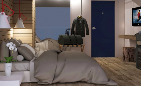  Our motorcyclist-friendly Hotel B612  