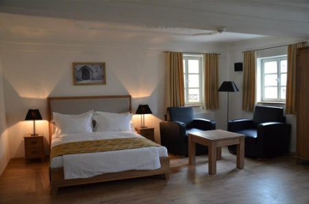  Radtour, übernachten in Hotel Hahnmühle 1323 in Coburg 