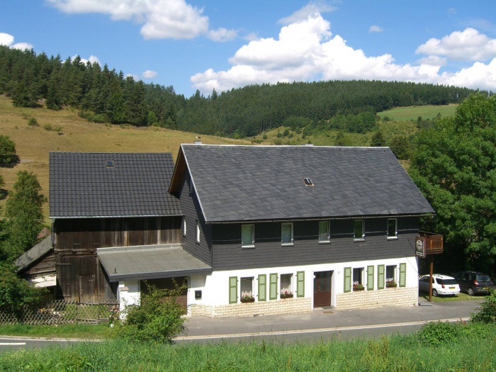  Fahrradtour übernachten im Pension Obere Juchhe in Grafenthal 