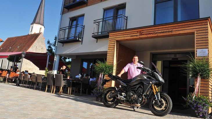  bikerfreundlches Hotel Traumschmiede in Unterneukirchen 
