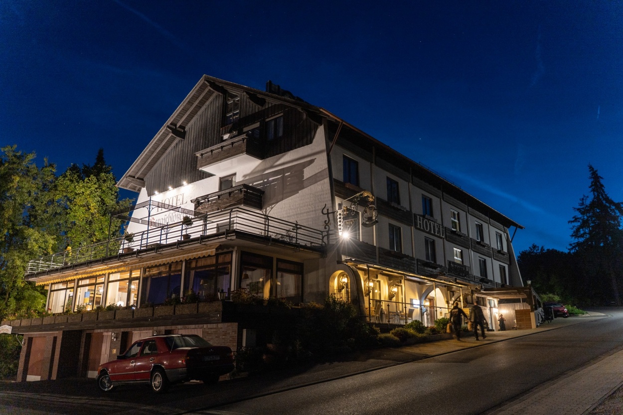 Motorrad Hotel Restaurant Bergschlößchen in Simmern