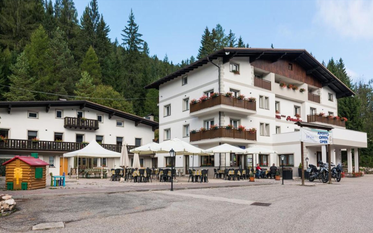  Fahrradtour übernachten im Hotel Paradiso in Sarnonico 