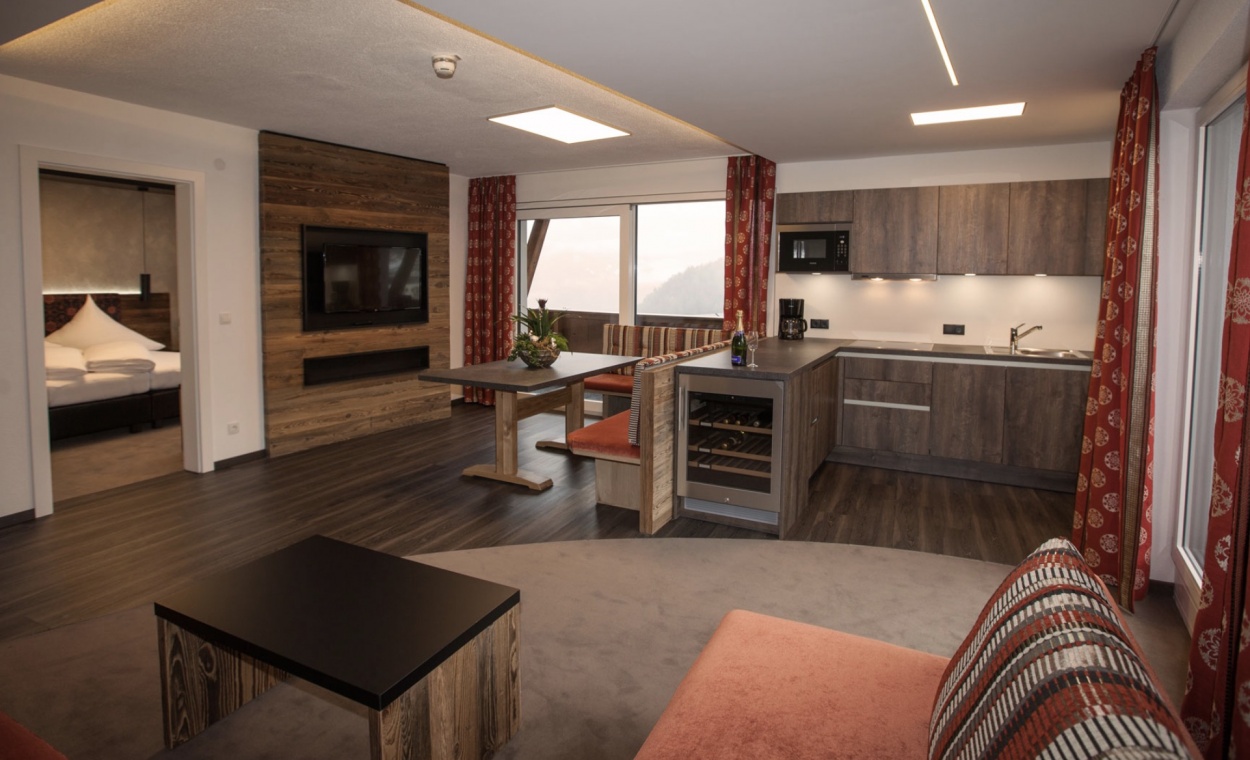  fahrradfahrerfreundliches Hotel Alte Schmiede in Serfaus in Tirol 