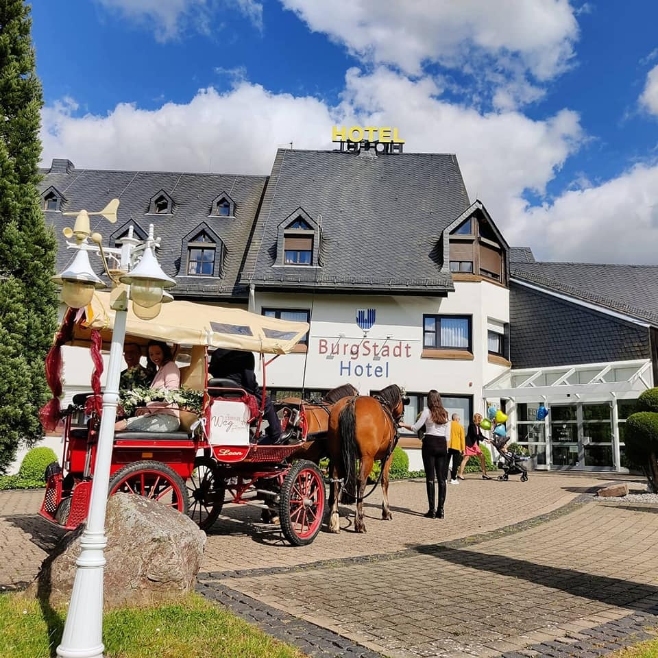  Our motorcyclist-friendly BurgStadt Hotel  