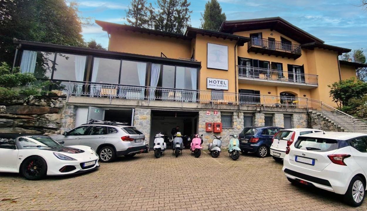  Our motorcyclist-friendly Hotel Montegrino Lakeview  