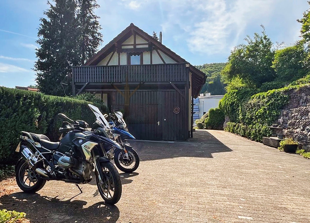  Our motorcyclist-friendly Ferienhaus am Schluchtensteig  