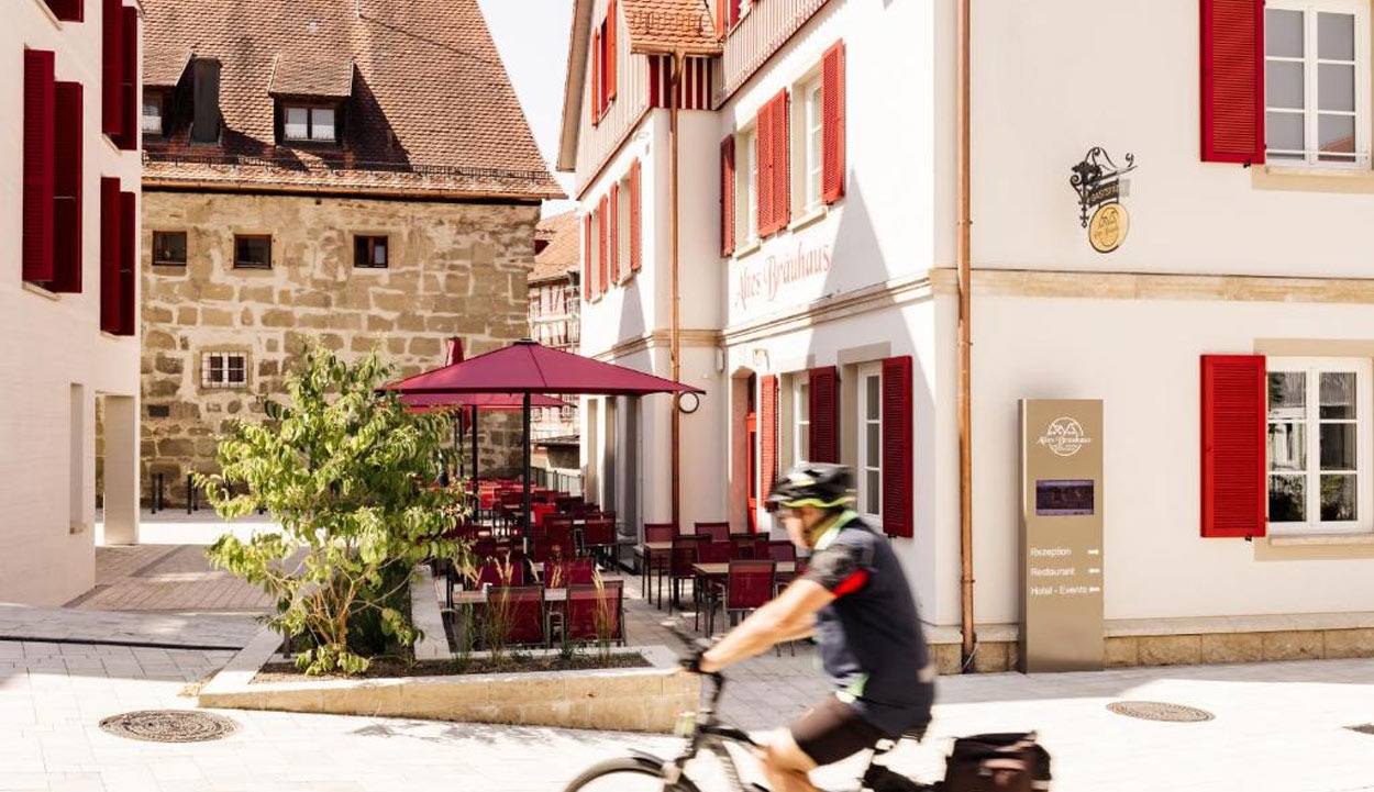  Our motorcyclist-friendly Hotel Altes Bräuhaus  