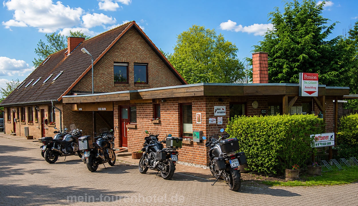 Motorrad- & Radsport- Aparthotel Stralsund in Stralsund – Unterkunft für Motorradfahrer und Radsportler