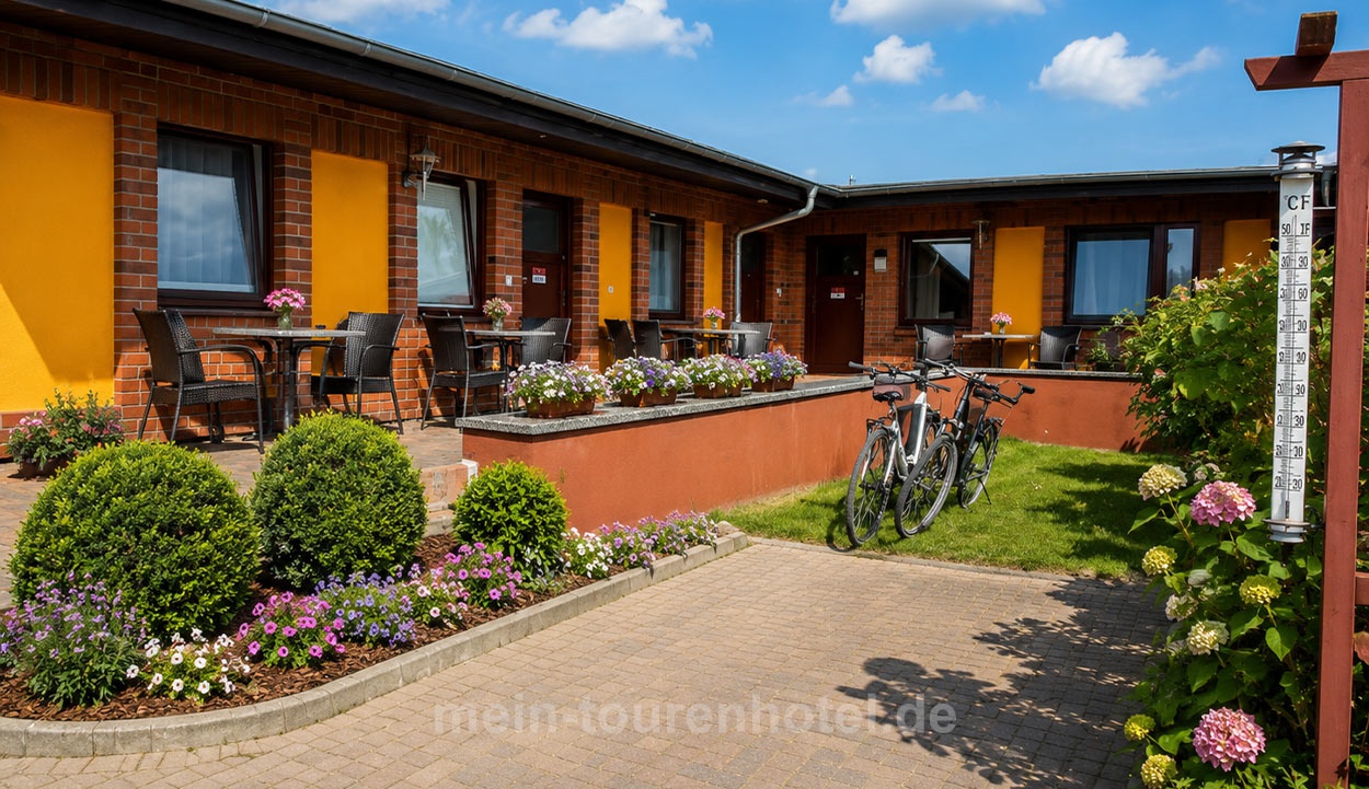 Motorrad- & Radsporthotel Aparthotel Stralsund in Stralsund – Hotelansicht
