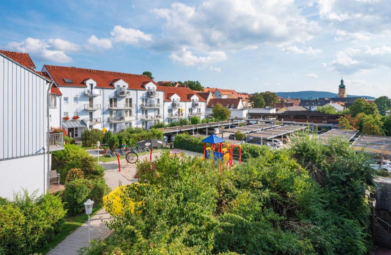 Motorrad- & Radsporthotel Sonnenhotel Bayerischer Hof in Waldmünchen – Hotelansicht