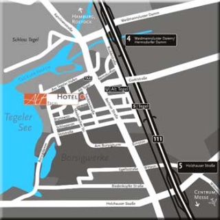 Biker Hotel Hotel Alt- Tegel in Berlin