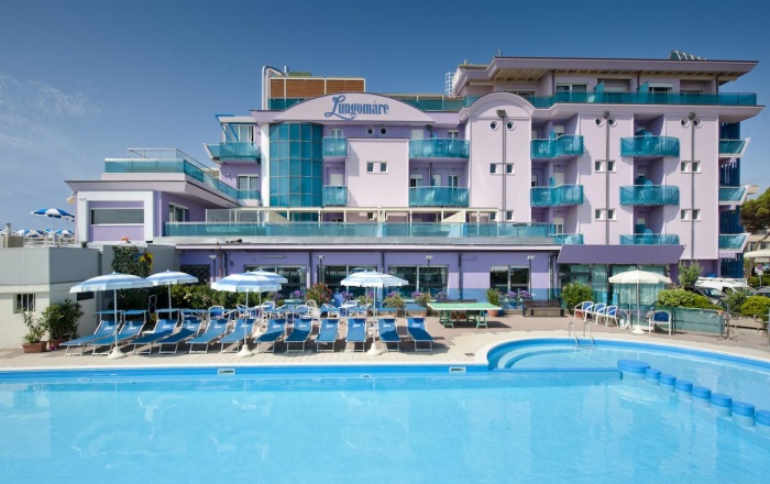  Fahrradtour übernachten im Hotel Lungomare in Cesenatico 