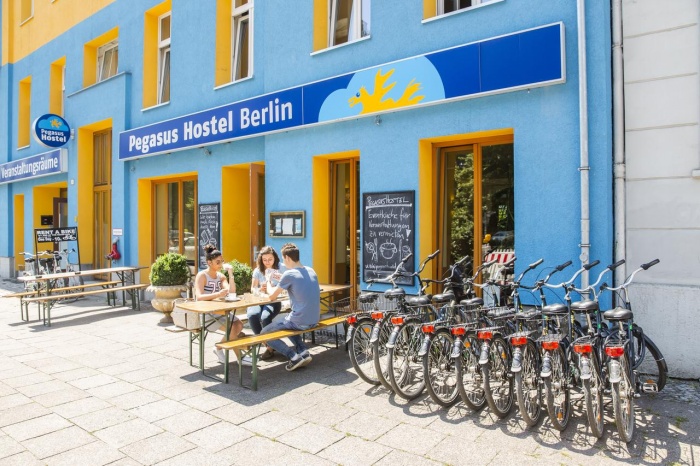  Fahrradtour übernachten im Pegasus Hostel in Berlin 