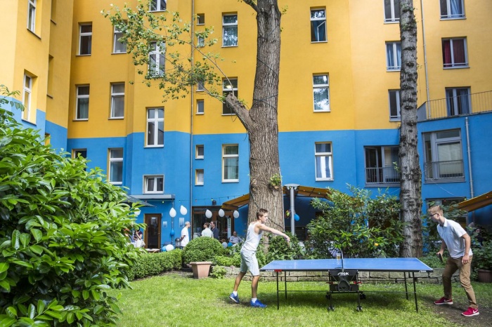  fahrradfahrerfreundliches Pegasus Hostel in Berlin 