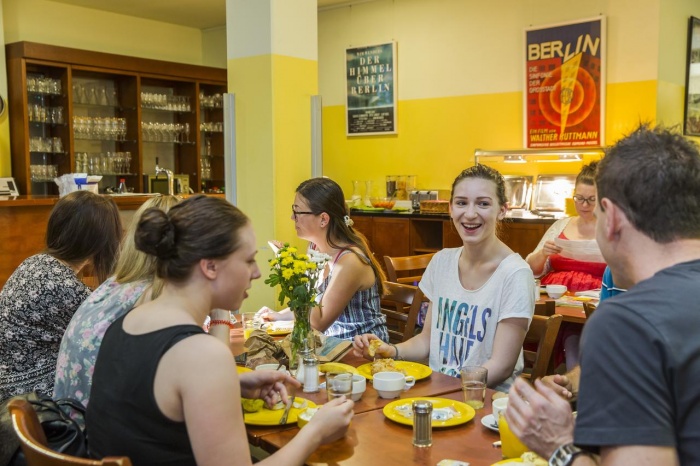  bikerfreundlches Pegasus Hostel in Berlin 