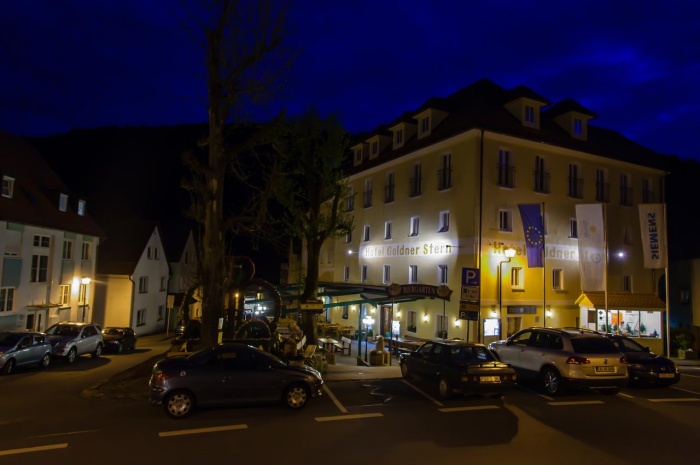  Fahrradtour übernachten im Hotel Goldner Stern **** in Muggendorf 