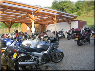  Radtour, übernachten in Motor Hotel Sonnenblick in Lütz 