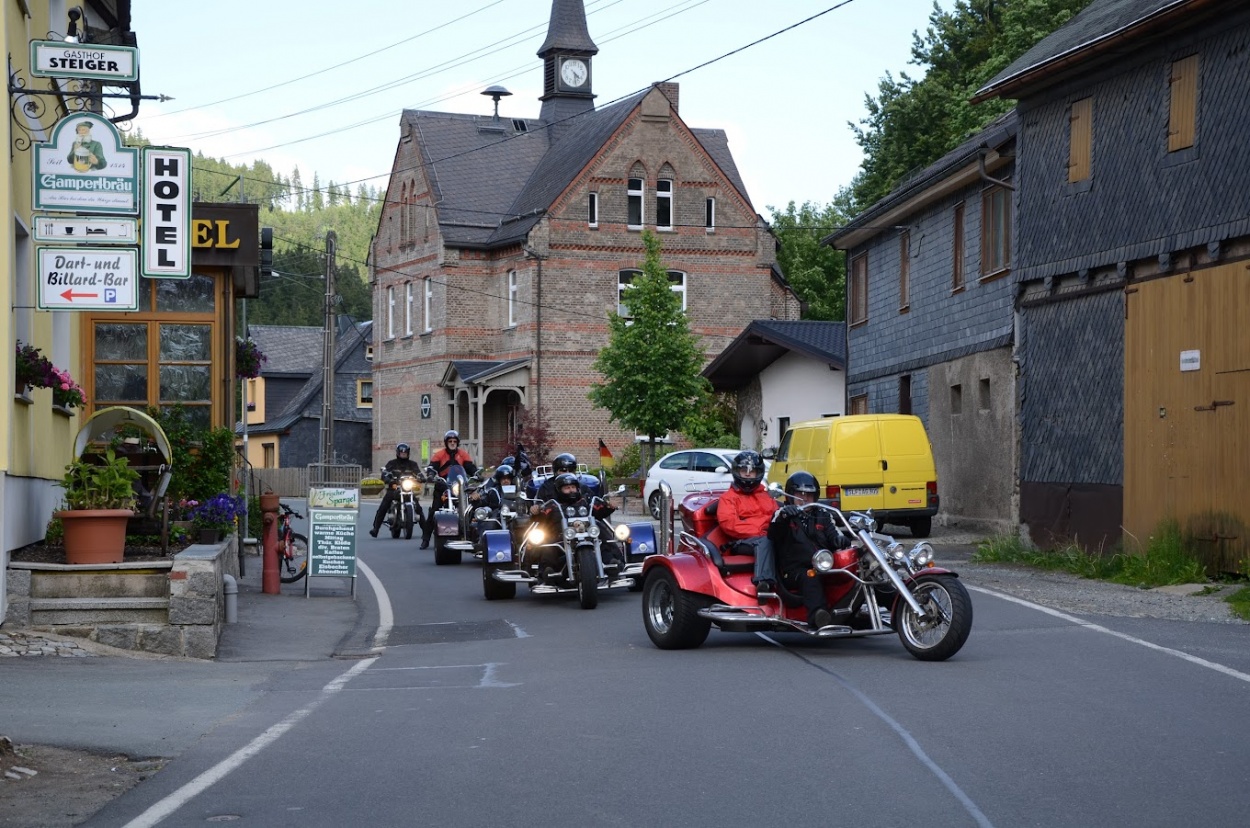  Fahrradtour übernachten im Hotel Gasthaus Steiger in Gräfenthal / OT Gebersdorf 
