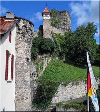  Fahrradtour übernachten im Hotel Herberge zur Traube in Bad Wimpfen 