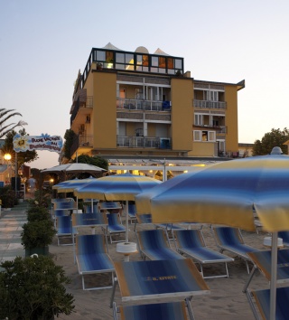  Radtour, übernachten in Hotel Estate in Torre Pedrera (RN) 