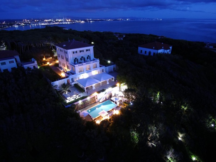  Fahrradtour übernachten im Grand Hotel Villa Parisi in Castiglioncello 