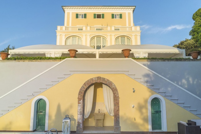  bikerfreundlches Grand Hotel Villa Parisi in Castiglioncello 