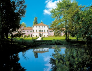 Fahrradfahrer Park Hotel Villa Marcello Giustinian in Mogliano Veneto