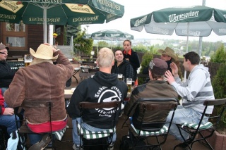 Motorrad Berghotel Steiger in Schneeberg