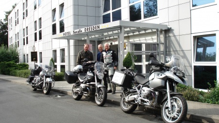 Motorrad Hotel Novalis Dresden in Dresden-Neustadt