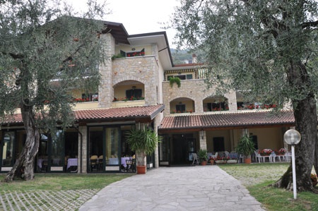  Radtour, übernachten in Hotel Veronesi in Castelletto di Brenzone (VR) 