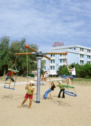  Radtour, übernachten in Hotel Montecarlo in Bibione 